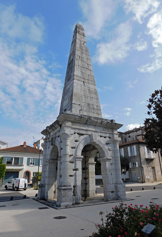 Roman Circus Obelisk in Vienne, October 2022