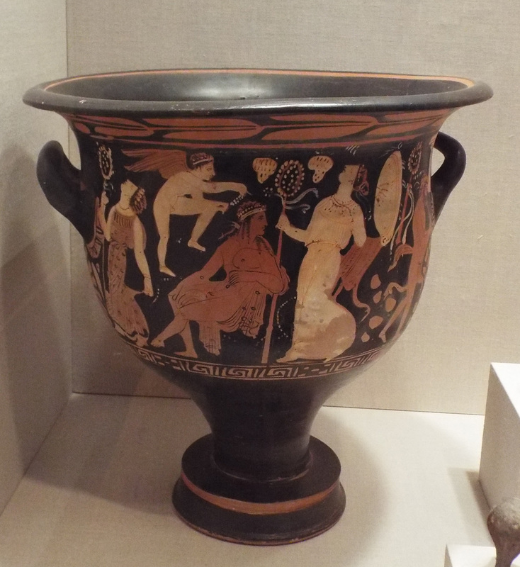 Red-Figure Bell Krater by the Thyrsus Painter in the Virginia Museum of Fine Arts, June 2018