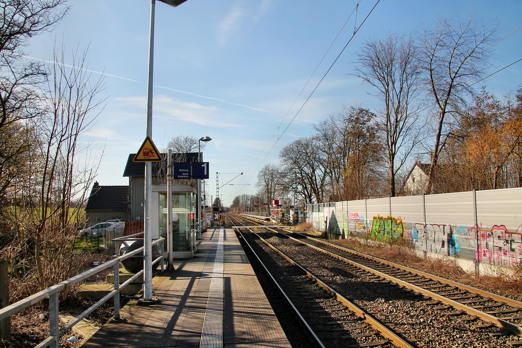 Bahnhof Unna-Lünern / 12.02.2022