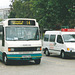 Arriva the Shires 2162 (P669 PNM) and We Care Travel R737 DBD in Stevenage – 21 Sep 2002 (501-30)
