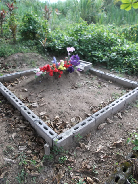 Cimetière des Caraïbes / Caribbean cemetery.