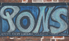 Wirtshaus-Schild in Lüneburg