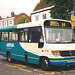 Arriva the Shires 2195 (R195 DNM) in Baldock – 26 May 1998 (396-35)