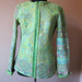 mint green nuno felted jacket