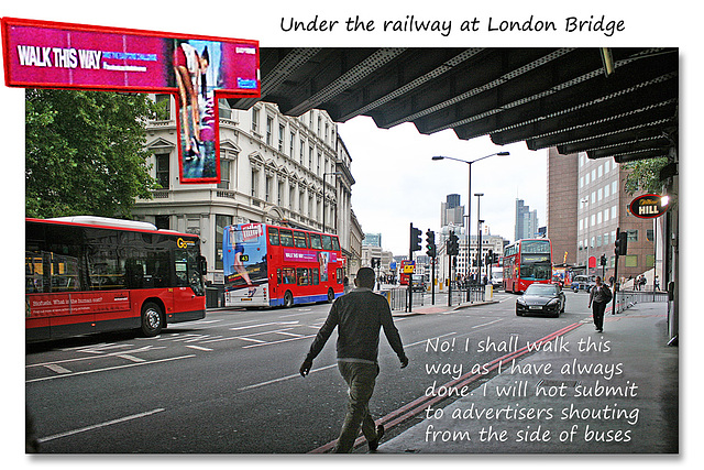 Walk this way - London Bridge - 30.8.2011