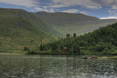 Lake Sjøasetervatnet, Surna.