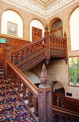 Staircase Hall, Keele Hall, Staffordshire