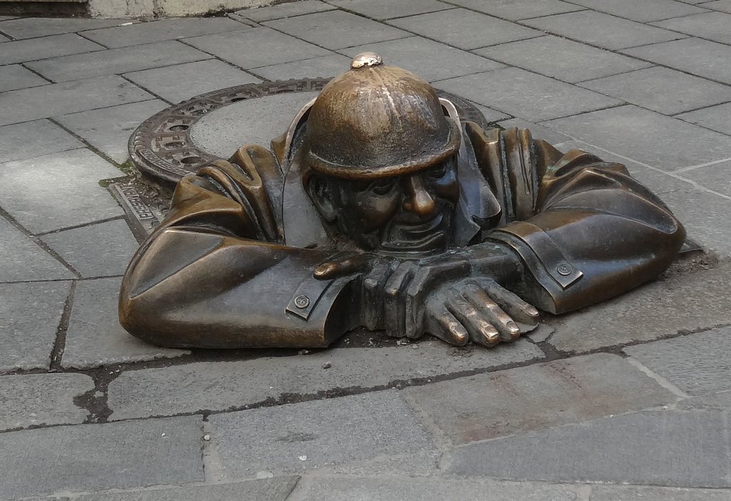 Bratislava Kanalarbeiter