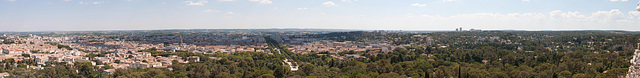 The view from La Tour Magne, Nimes