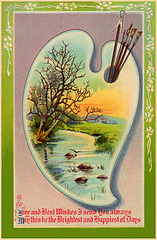 Palette Postcard, c1920