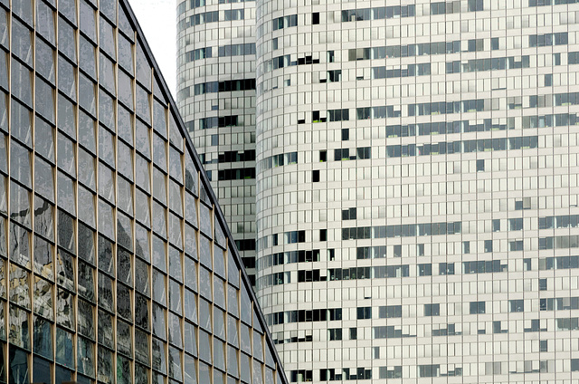 Le CNIT et Cœur Défense