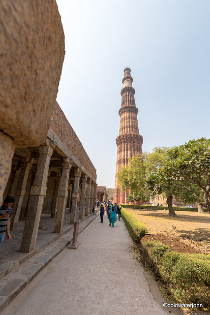 The Qatb Minar - World Heritage Site, Delhi, India