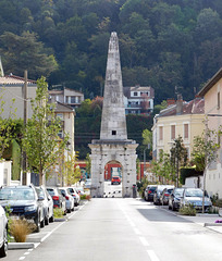 Roman Circus Obelisk in Vienne, October 2022