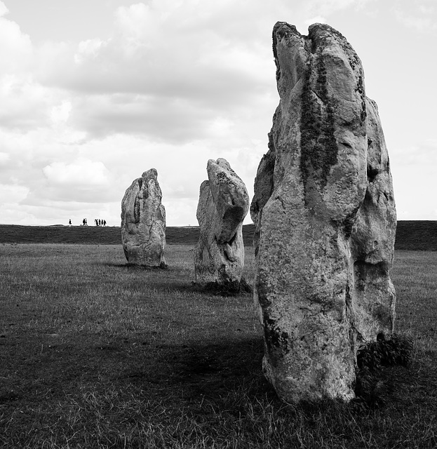 Standing Stones in an Arc