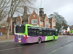 DSCF0650 Ipswich Buses 153 (BF65 HVT) - 2 Feb 2018