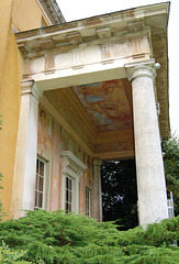 East Portico, West Wycombe Park, Buckinghamshire