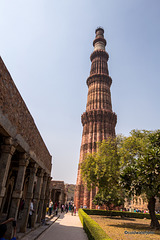 The Qatb Minar - World Heritage Site, Delhi, India