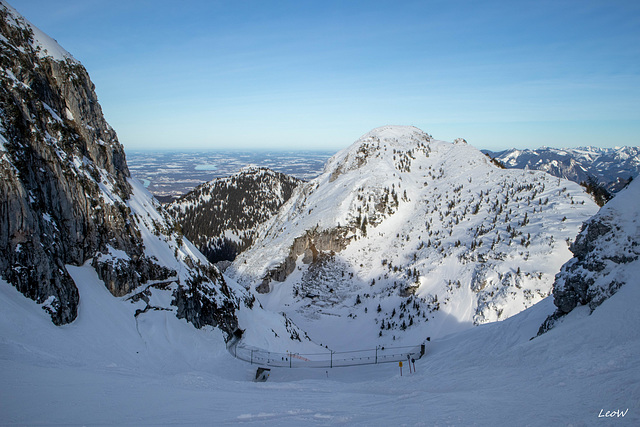 Wendelstein - Abfahrt