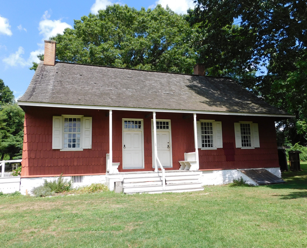 The Schenck House in Old Bethpage Village, August 2022