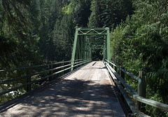 Idaho Selway River CCC? bridge (#0165)