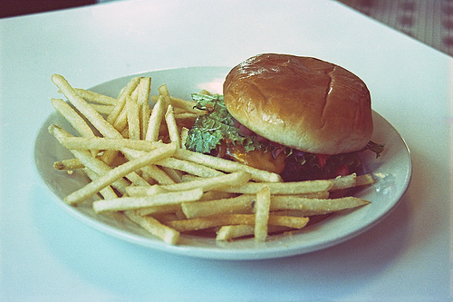 Burger And Fries