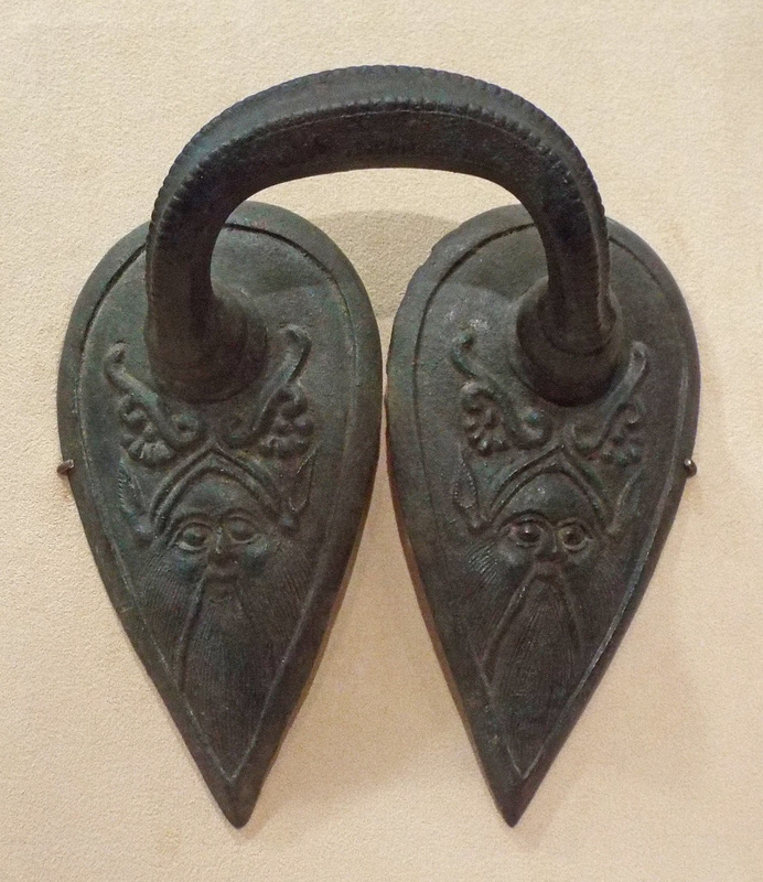 Etruscan Stamnos Handle in the Virginia Museum of Fine Arts, June 2018