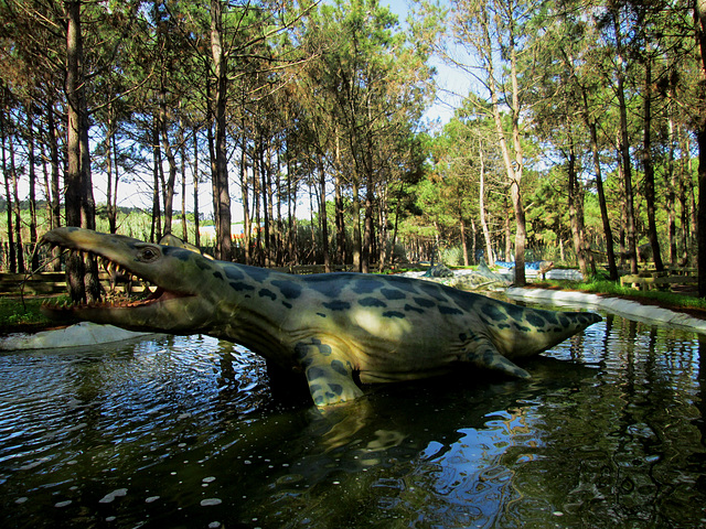 Liopleurodon (upper jurassic period).