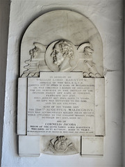 navestock church, essex  (38)c18 tomb of william lord radstock,+1797.  bust by william behnes