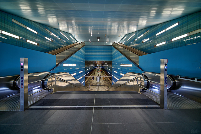 U-Bahn Station Überseequartier Hamburg