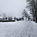 Schneebedeckter Weg am Heider Kopf (Breckerfeld) / 8.03.2023