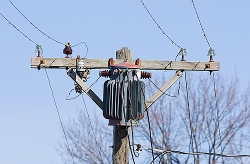 CD 230 Hemingray glass insulators in service use