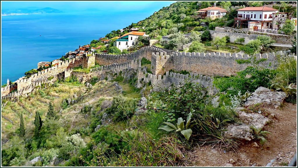 Alanya : nessuna possibilità di entrare nella città arrivando dal mare