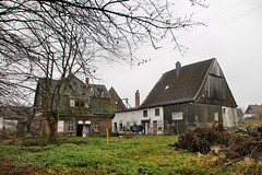 Verlassener Bauernhof an der Wattenscheider Straße (Bochum-Hamme) / 18.12.2021