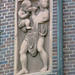 Relief an der Wasserturm-Fassade