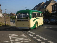 Preserved Duple Vista bodied Bedford OB LTT 913 in Bury St Edmunds – 15 Sep 2012 (DSCN8874)