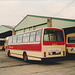 Hedingham Omnibuses L103 (BAR 103X) at the garage in Sible Hedingham – 29 Aug 1993 (203-08)
