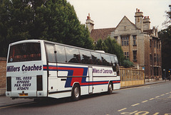 Millers Coaches F947 NER in Cambridge – 18 Aug 1992 (168-36)