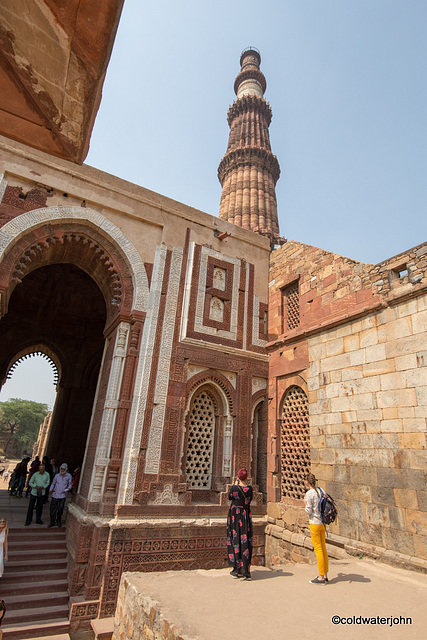 The Qatb Minar - World Heritage Site, Delhi, India