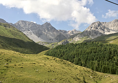Aroser Bergwelt (Blick aus der Gondel)