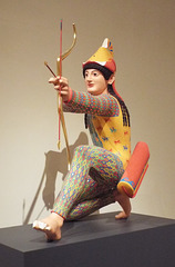 Reconstruction of the Archer from the Temple of Aphaia on Aegina in the Metropolitan Museum of Art, December 2022