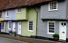 Saffron Walden- Jettied Houses in Castle Street