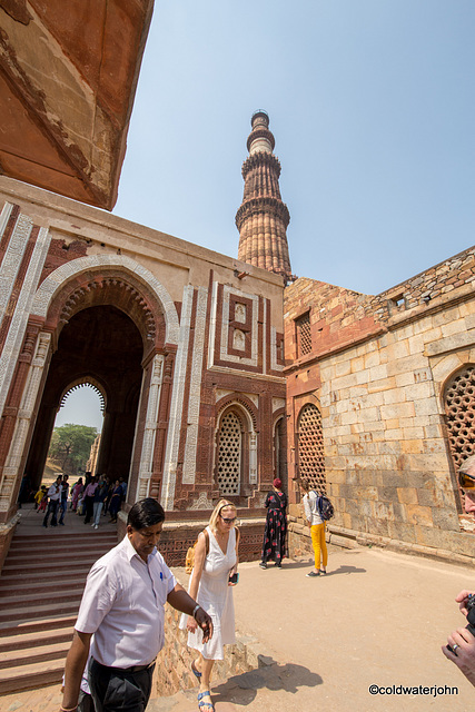 The Qatb Minar - World Heritage Site, Delhi, India