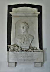 navestock church, essex  (42)c19 tomb of viscount chewton, +1854 at scutari