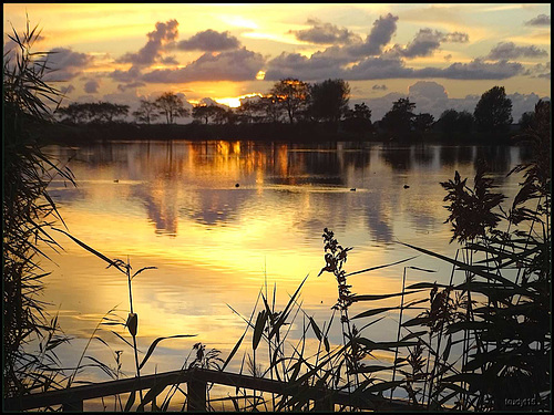 zonsondergang