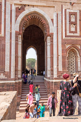 The Qatb Minar - World Heritage Site, Delhi, India