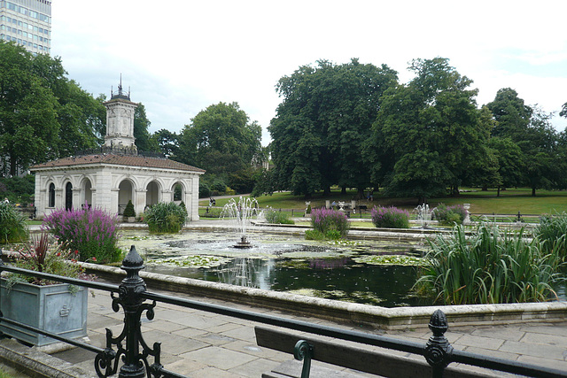 Italianate Gardens In Hyde Park