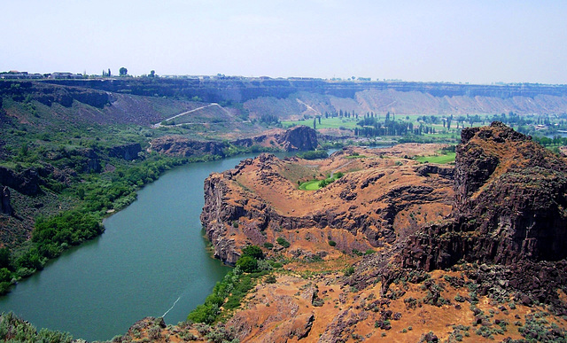 US - Twin Falls, ID. - Snake River Canyon