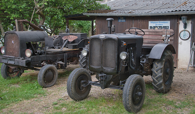 im Bulldog- und Landmaschinenmuseum Robert Willkomm ... P.i.P. (© Buelipix)