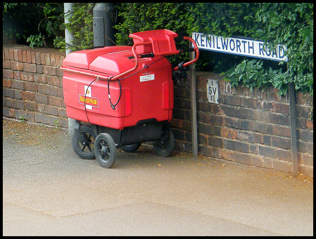 Royal Mail trolley