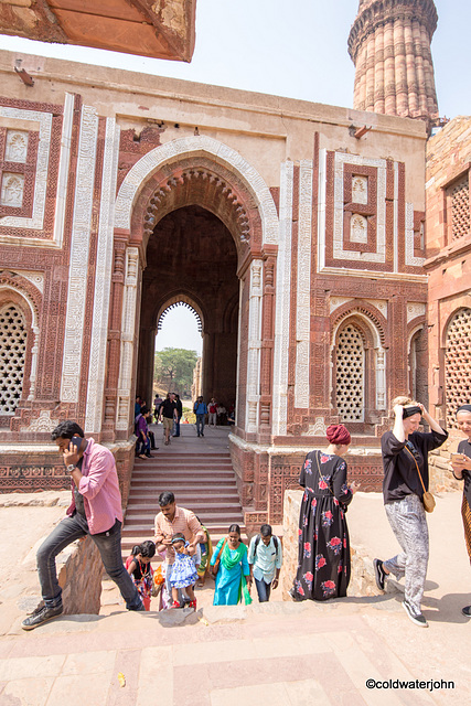 The Qatb Minar - World Heritage Site, Delhi, India